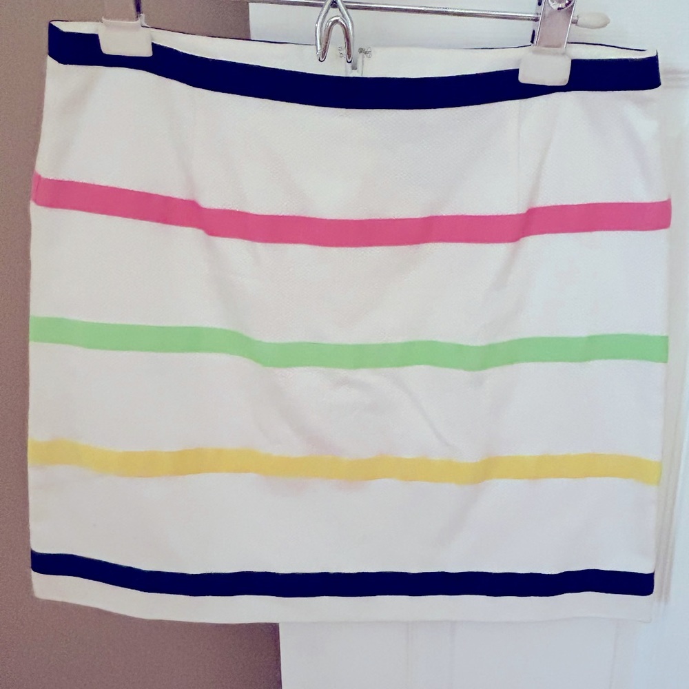 Vineyard Vines stripe miniskirt